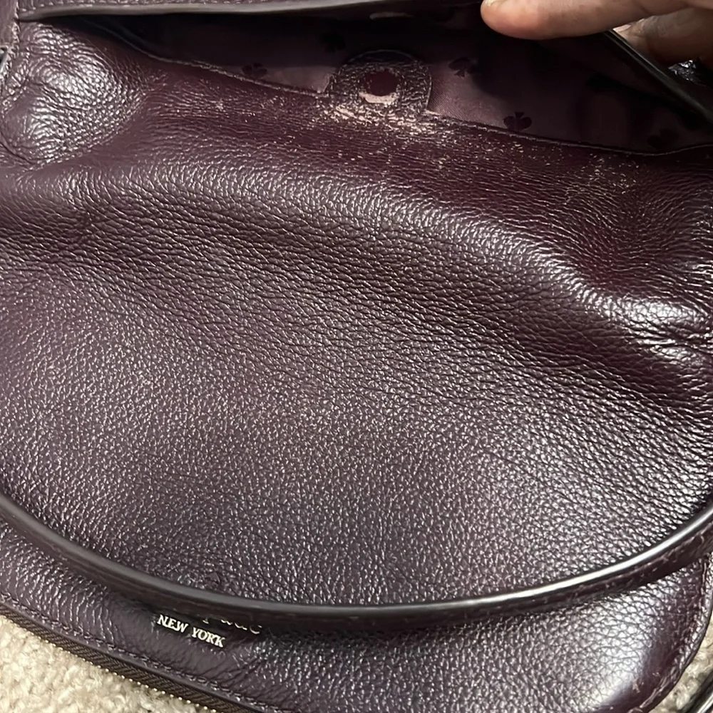 Kate Spade Burgundy Cross body